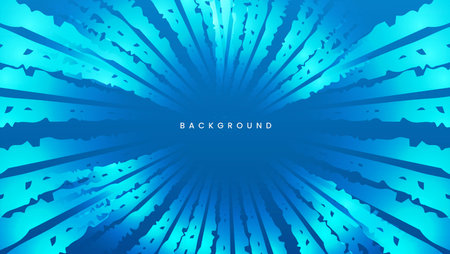 Blue strokes grunge texture backgrounnd. Artistic texture of ink brush strokesのイラスト素材