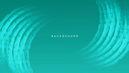 Green mint splash circle and ring. Strokes grunge texture backgroundのイラスト素材