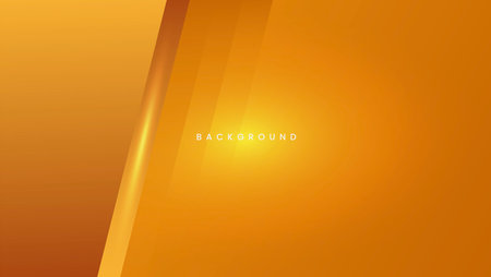 Abstract minimal overlap orange background with shiny stripes geometricのイラスト素材