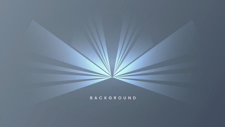 Grey technology background with blurred silver lines and light effect. Diagonal speed motion lightのイラスト素材