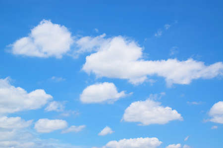Blue sky and cloud background 0083の写真素材