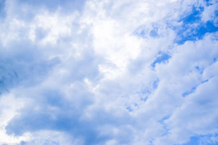 Cloud and blue sky backgroundの写真素材