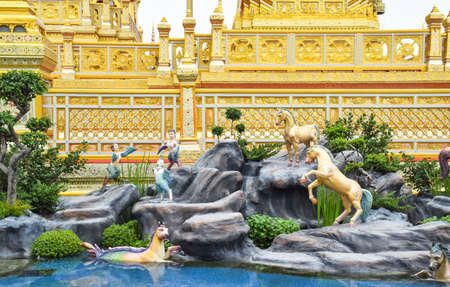 Animals and gods, A Mythical Creatures of Asianの写真素材