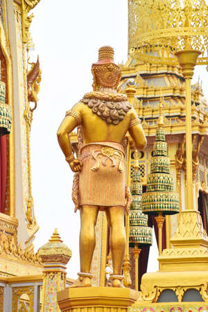 Back side of Gods, A Mythical Creatures of Asianの写真素材