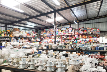 Bangkok ,Thailand March 17, 2020. Lat Krabang Road, The coronavirus disease 2019 (COVID-19),...