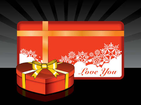 abstract black rays background with floral art work card, 3d giftのイラスト素材