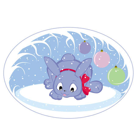 rabbit toyのイラスト素材