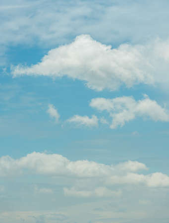 The sky and clouds of the day