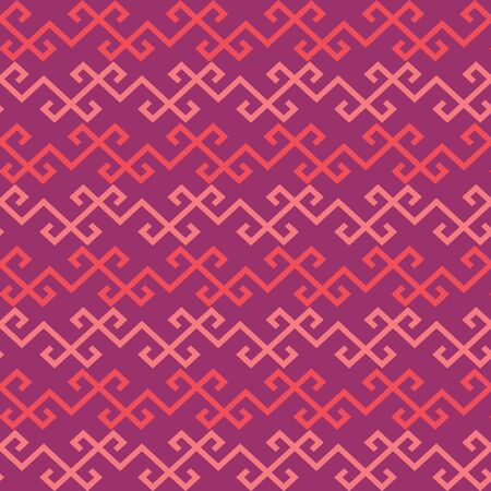 seamless wallpaper and background of geometric ethnic patterns and ornamentsのイラスト素材
