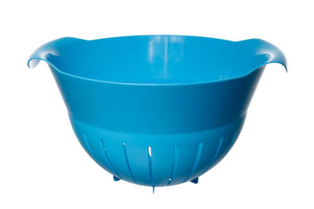 Strainer isolated on white backgroundの写真素材