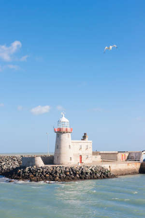 A Lighthouse in Howth. Irelandの写真素材