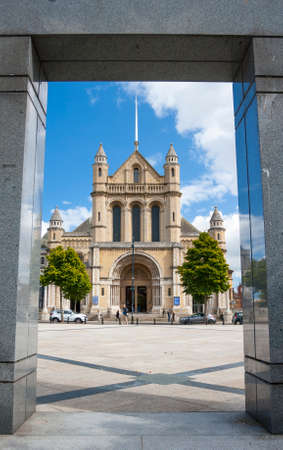 Saint Anne Cathedral in belfast, North Irelandのeditorial素材