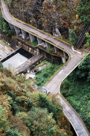 Transylvania, Romania - September 19, 2016: Transfagarasan is a paved mountain road crossing the southern section of the Carpathian Mountains of Romaniaのeditorial素材