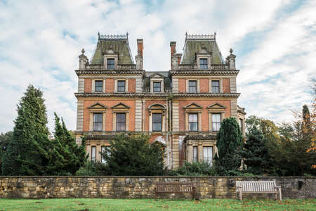 East Carlton, United Kingdom - October 21, 2016: East Carlton Hall in East Carlton country Park, England, UKのeditorial素材
