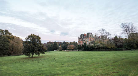 East Carlton, United Kingdom - October 21, 2016: East Carlton Hall in East Carlton country Park, England, UKのeditorial素材