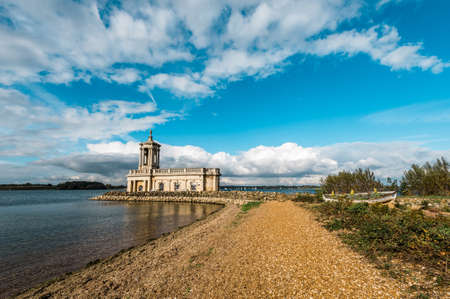 Normanton Church which is Rutland's most famous landmark in England, United Kingdomのeditorial素材