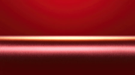 A captivating abstract red background featuring smooth gradients and subtle metallic shine. Perfect for modern design projects, art applications, or as an elegant wallpaper.の素材