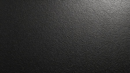 A close-up view of a textured black surface that showcases subtle variations and patterns, perfect for backgrounds and design elements in various creative projects.の素材