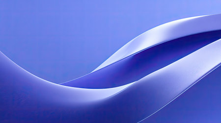 Captivating abstract waves in soft purple tones create a serene and elegant atmosphere, perfect for artistic projects, websites, or backgrounds.の素材