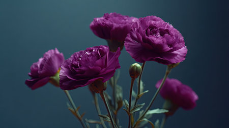 This stunning image captures soft pink flowers in bloom, showcasing their delicate petals against a dark background. Perfect for design projects emphasizing beauty and nature.の素材