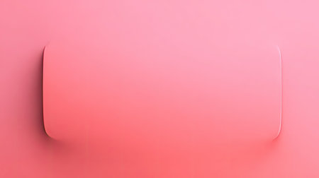 A minimalistic pink background featuring soft curved edges and a delicate gradient. Perfect for modern design projects and creative presentations.の素材