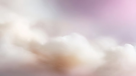 A soft and dreamy abstract background featuring gentle pink and cream hues that evoke a sense of tranquility and inspiration, perfect for creative projects.の素材