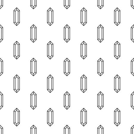 Diamonds seamless pattern in linear styleのイラスト素材