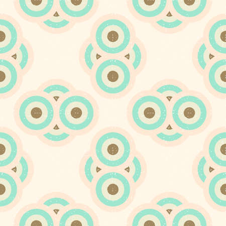 Cute seamless pattern in ethnic styleのイラスト素材