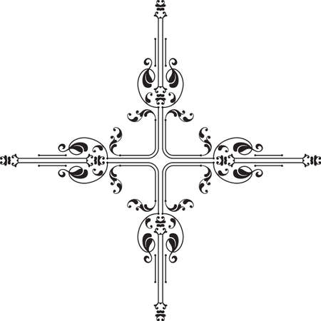 Christian Cross Design Vector Artのイラスト素材