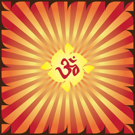 Aum (Om) The Holy Motif Vector Art