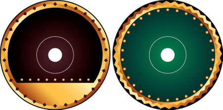 Cd - Dvd Label Design Template Vector Artのイラスト素材