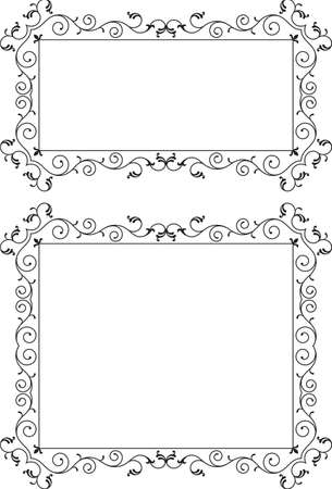 Frame Border Design Vector Artのイラスト素材