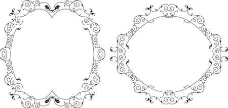 Frame Border Design Vector Artのイラスト素材