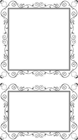 Frame Border Design Vector Artのイラスト素材