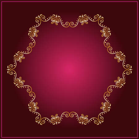 Frame Border Design Vector Artのイラスト素材