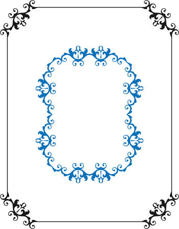 Frame Border Design Vector Artのイラスト素材