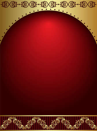 Card Design Artistic Metallic Gold Vector Artのイラスト素材