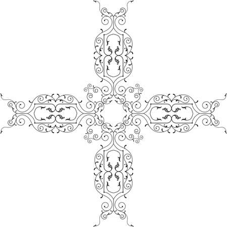 Christian Cross Design Vector Artのイラスト素材