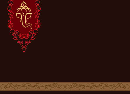 Ganesha The Lord Of Wisdom Vector Artのイラスト素材