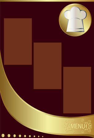 Menu Card Design Template Vector Artのイラスト素材