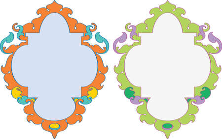 Frame Border Design Vector Artのイラスト素材