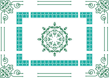 Frame Border Design Vector Artのイラスト素材