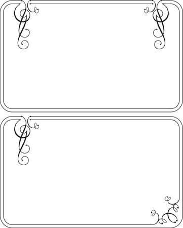 Frame Border Design Vector Artのイラスト素材
