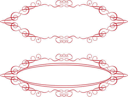 Frame Border Design Vector Artのイラスト素材