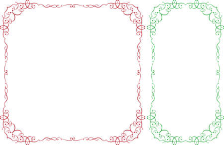 Frame Border Design Vector Artのイラスト素材