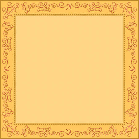 Frame Border Design Vector Artのイラスト素材