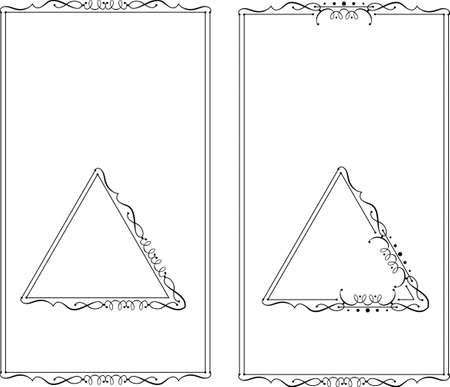 Frame Border Design Vector Artのイラスト素材