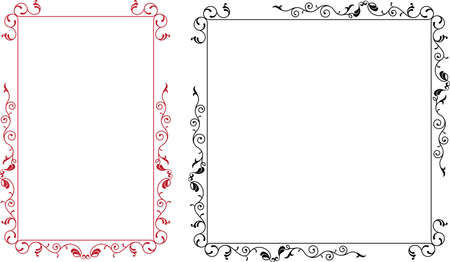 Frame Border Design Vector Artのイラスト素材