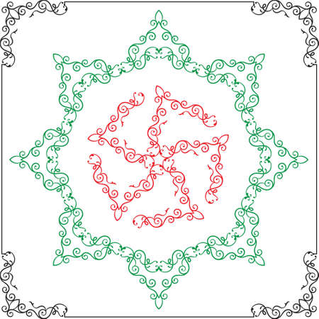 Frame Border Design Vector Artのイラスト素材