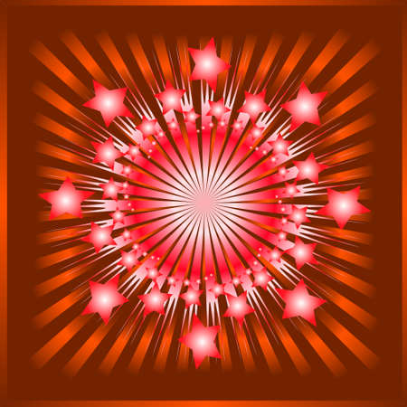 Abstract Background Star Vector Artのイラスト素材